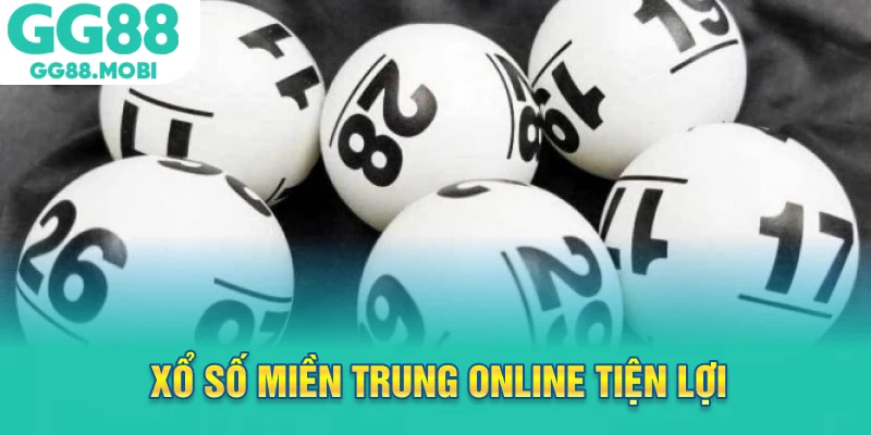Xổ số miền Trung online tiện lợi